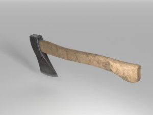 old dirty axe 3D Model