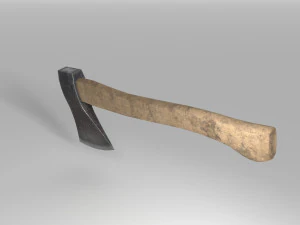 old dirty axe 3D Model