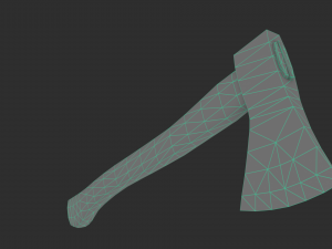 old dirty axe 3D Model