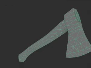 old dirty axe 3D Model