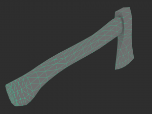 old dirty axe 3D Model