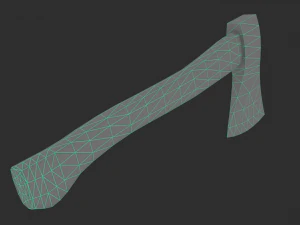 old dirty axe 3D Model