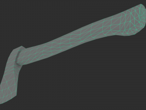 old dirty axe 3D Model