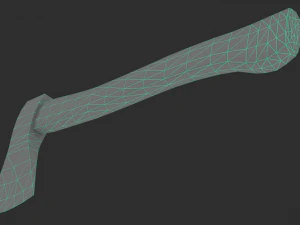 old dirty axe 3D Model