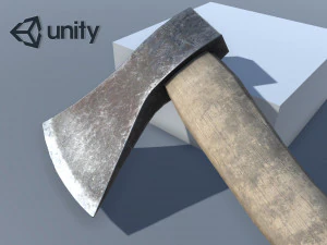 old dirty axe 3D Model