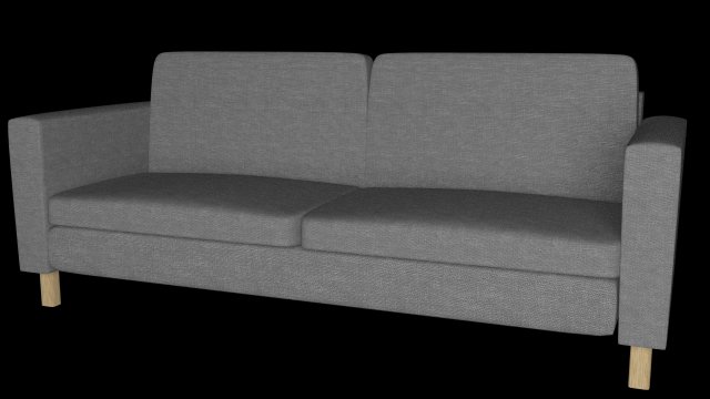 classic sofa Modello 3D .c4d .max .obj .3ds .fbx .stl .blend 