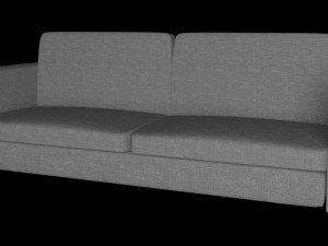 classic sofa 3D 模型