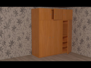 cupboard 3D 模型
