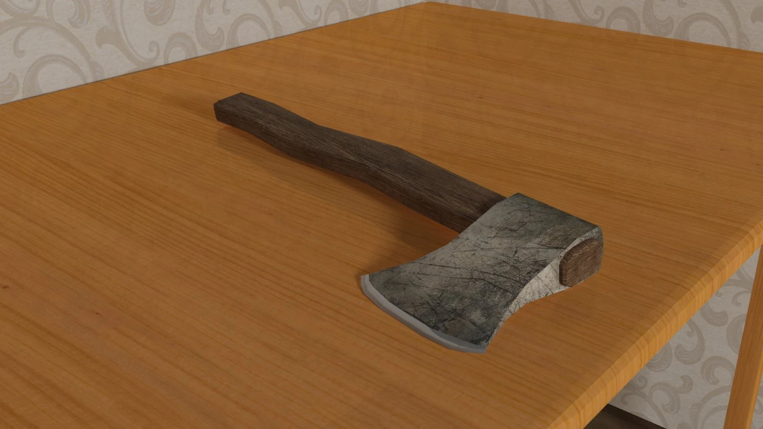 ax 3D Model .c4d .max .obj .3ds .fbx .stl .blend 
