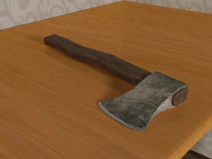 topór Model 3D