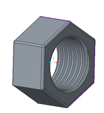 nut and bolt 3D Model .c4d .max .obj .3ds .fbx .stl .blend 