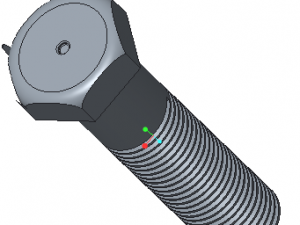 nut and bolt 3D 模型
