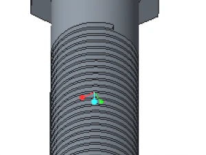 nut and bolt 3D Model