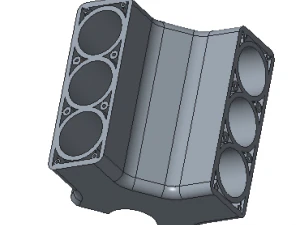 engine block 3D Model