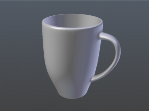 blue mug 3D Model