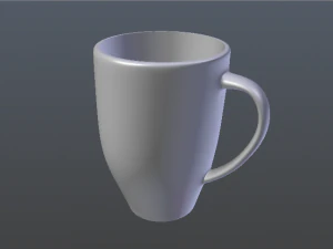 blue mug 3D Model
