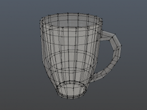 blue mug 3D Model
