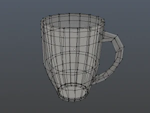blue mug 3D Model