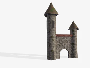 toon buildings pack 3D Model