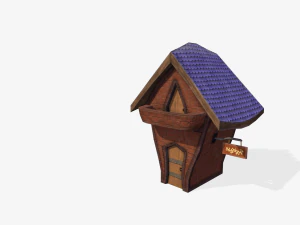 toon buildings pack 3D Model