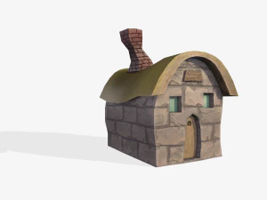 toon buildings pack 3D Model