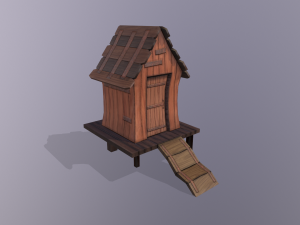toon buildings pack v2 3D Model