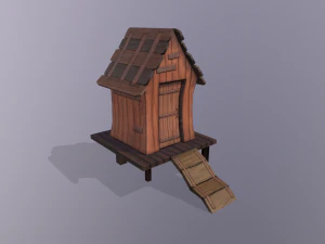 toon buildings pack v2 3D Model