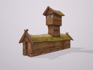 toon buildings pack v2 3D Model