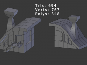 toon buildings pack v2 3D Model