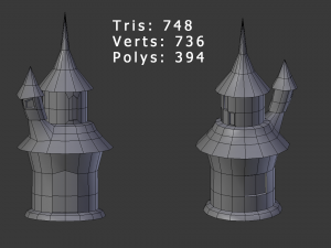 toon buildings pack v2 3D Model