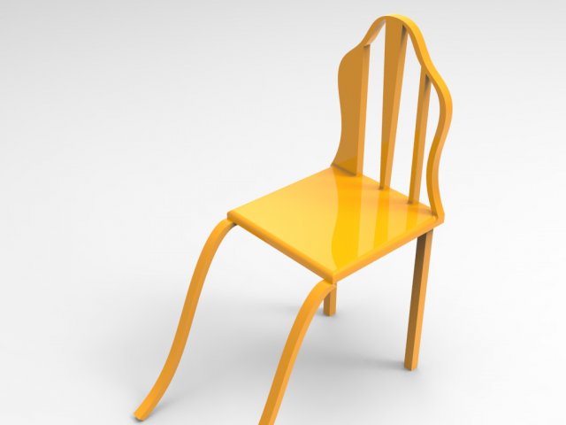 chair 3D Модель .c4d .max .obj .3ds .fbx .stl .blend 