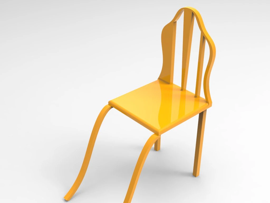 chair 3D Model .c4d .max .obj .3ds .fbx .stl .blend 