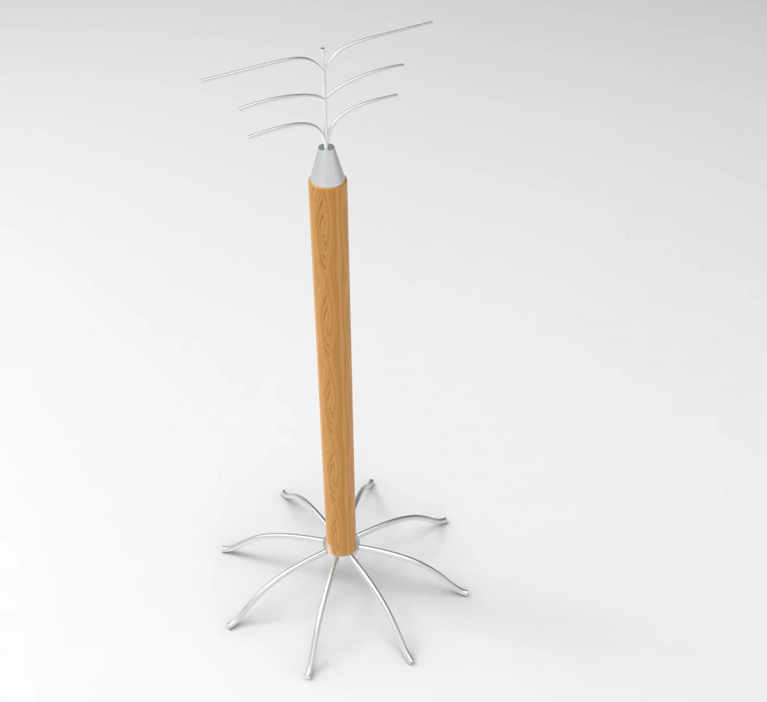 clothes hanger 3D Model .c4d .max .obj .3ds .fbx .stl .blend