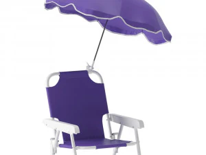 woodman kids beach chair 3D Model