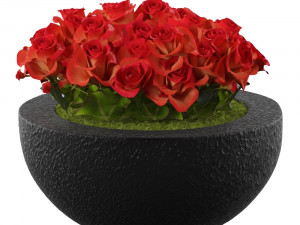 faux florals 3D 모델