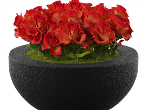 faux florals 3D 모델