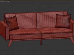 elvie sofa 3D Model