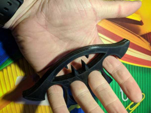 brass knuckles grin Modèles 3D en vedette