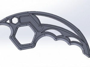 brass knuckles wrench 3D Принт Модель