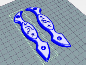 kubotan hammer and sickle 3D Print Model