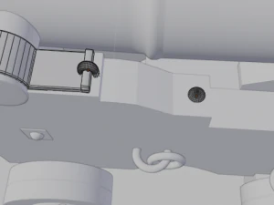 18th century cannon 3D Model