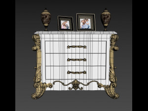 dressing table 3D Model