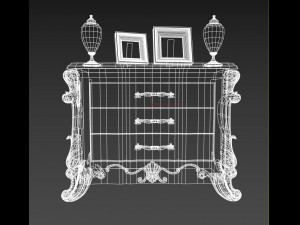 dressing table 3D Model