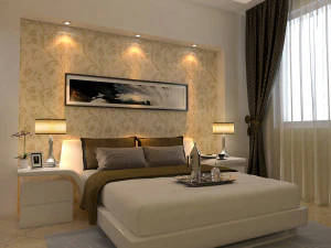 design de interiores de quarto Modelo 3D