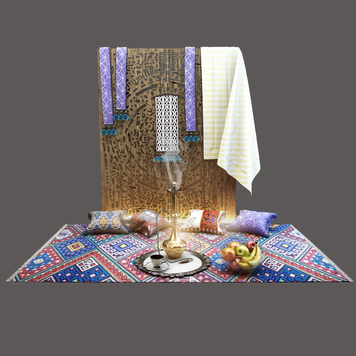 traditional design 3D Model .c4d .max .obj .3ds .fbx .stl .blend 