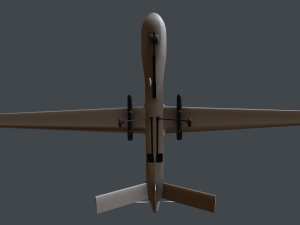 drone mq-1 predator 3D Модель