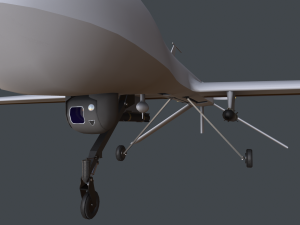 drone mq-1 predator 3D Модель