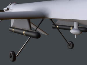 drone mq-1 predator 3D Модель