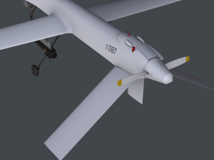 drone mq-1 predator 3D Модель