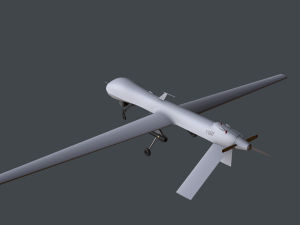 drone mq-1 predator 3D Модель